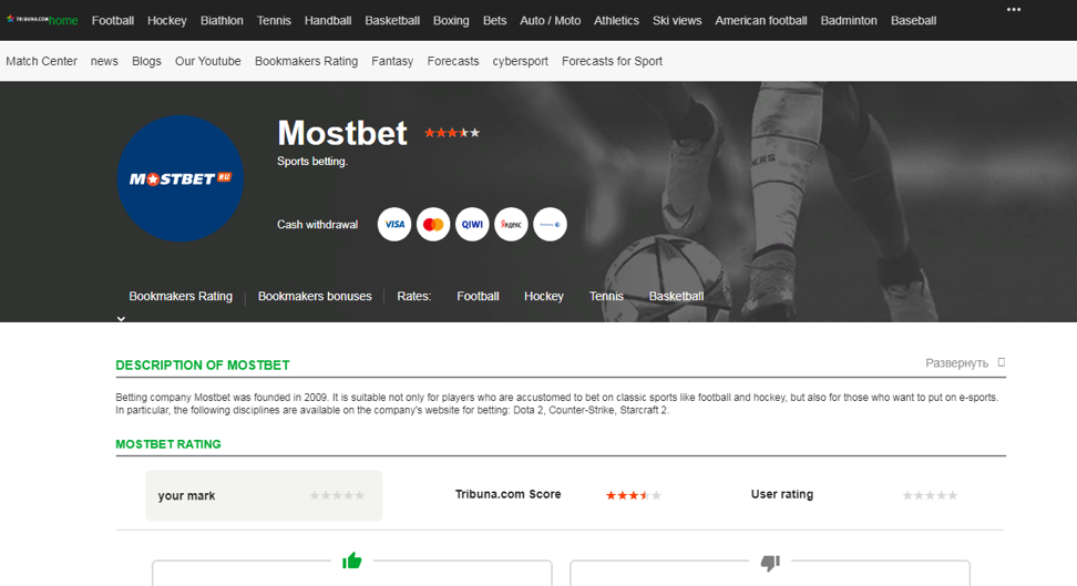 mostbet app review